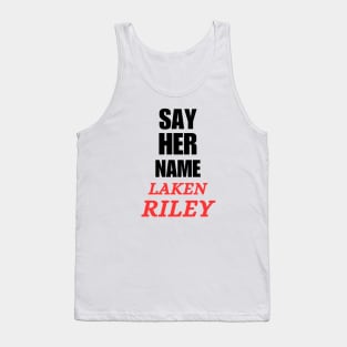 Say Her Name Laken Riley Tank Top